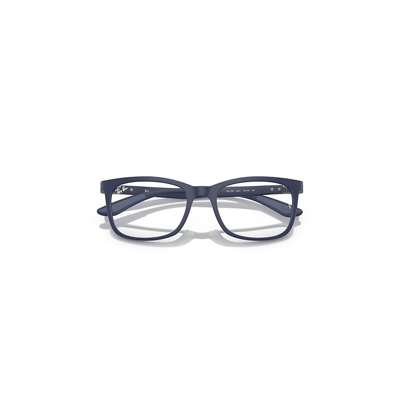 Ray-Ban Rb7230 Optics Optical Sand Blue Frame Clear Lenses Polarized 52-19