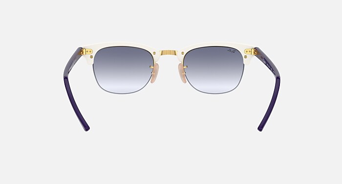 RB4354 Sunglasses in White and Blue Gradient (48-22) - RB4354