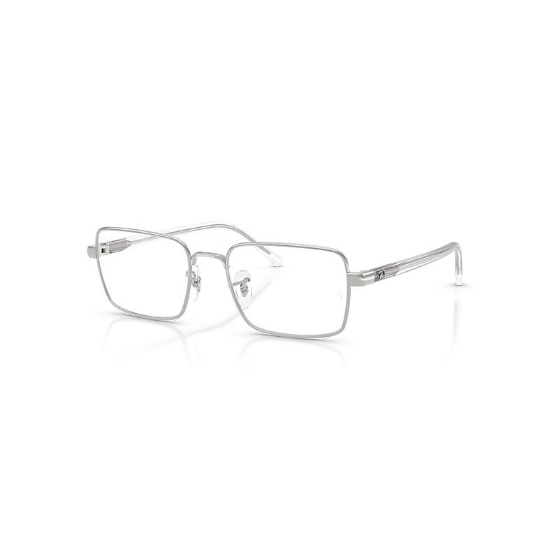 Ray-Ban Eyeglasses Unisex Rb6560 Optics - Transparent Frame Transparent Lenses Polarized 54-19