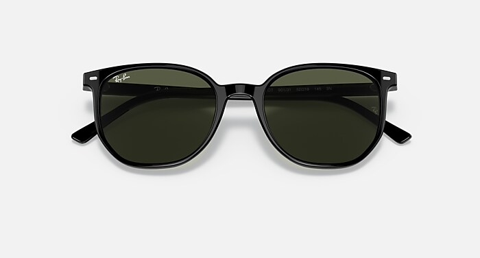 ELLIOT Sunglasses in Black and G-15 Green (52-19) - RB2197 | Ray
