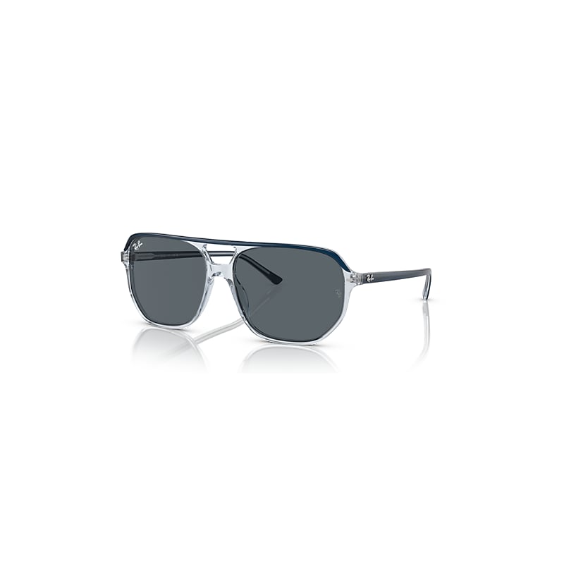 Ray - Ban Unisex Blau Ray - Ban Rb2205 Bill One 1397R5 Sonnenbrillen Acetat Geometrisch Normal - Image 4