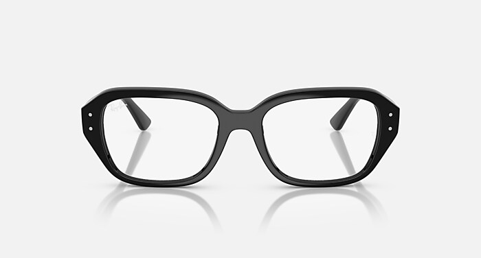 SHEA OPTICS BIO-BASED メガネ ブラック と クリア (51-18) - RB7258F