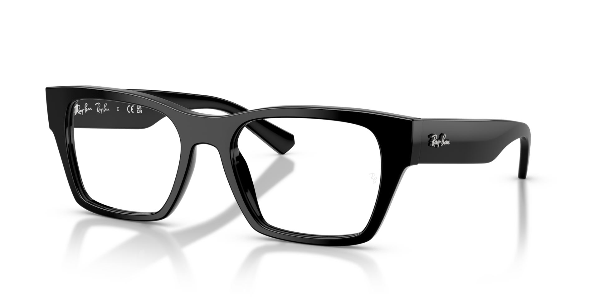 RB5448 OPTICS Eyeglasses with Black and Clear (55-19) - RB5448
