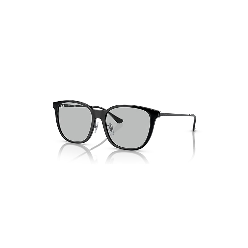 Ray-Ban Rb4333d Sunglasses Black Frame Grey Lenses 55-17