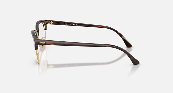 CLUBMASTER OPTICS Eyeglasses with Red Havana Frame - RB5154 | Ray