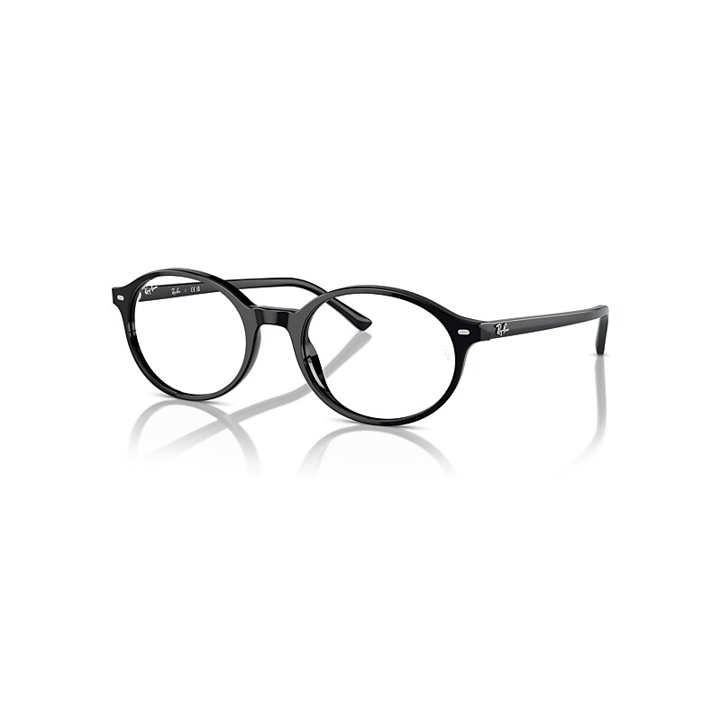 Ray-Ban Eyeglasses  German Optics - Black Frame Clear Lenses Polarized 51-20, RX5429