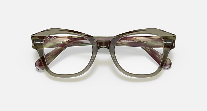Ray-Ban メガネ　サングラス State Street Optics メガネ ポラライズド（偏光） トランスペアレント