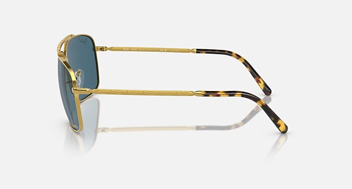 RB3796 POLARIZED+ LENSES Sunglasses in Gold and Blue Polarized+