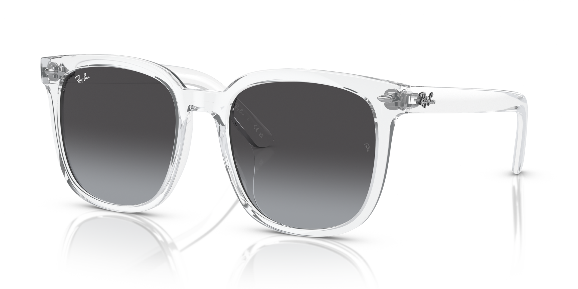 RB4401D Sunglasses in Transparent and Grey - RB4401D | Ray-Ban® US