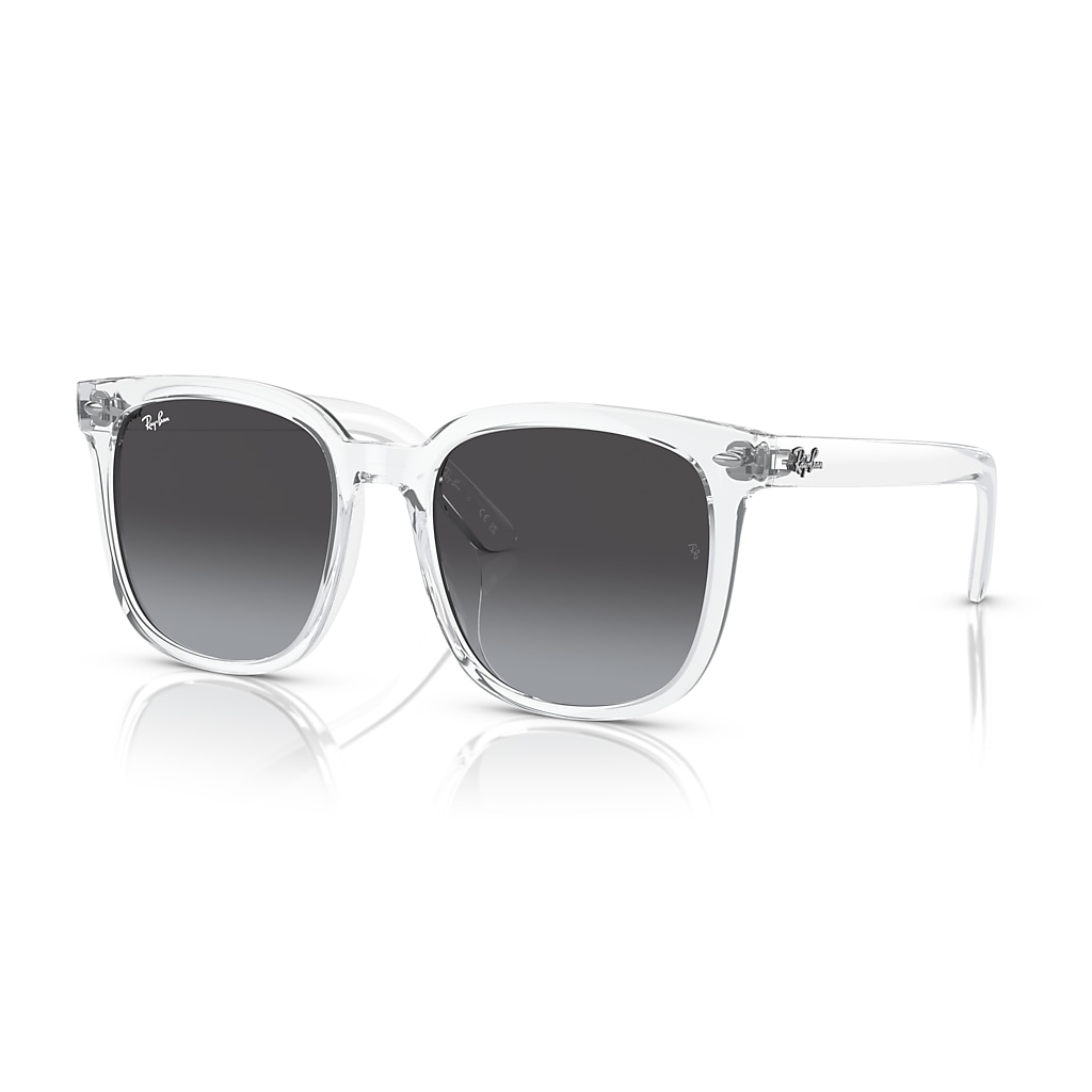 RB4401D Sunglasses in Transparent and Grey (57-20) - RB4401D | Ray