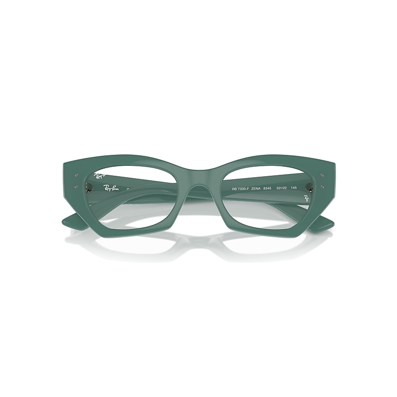 Ray-Ban Eyeglasses Algae Green Frame Lenses Polarized 49-22