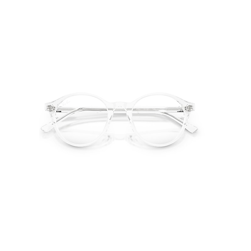 Ray-Ban Rb5430 Optics Optical Transparent Frame Clear Lenses Polarized 49-21
