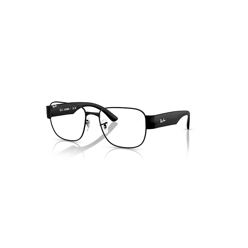 Ray-Ban Eyeglasses  Rb6532 Optics - Sand Black Frame Clear Lenses Polarized 53-18, RX6532