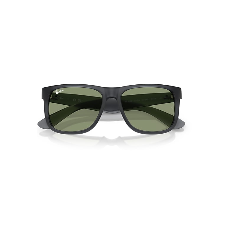 JUSTIN CLASSIC Sunglasses in Opal Grey and Green (54-16) - RB4165