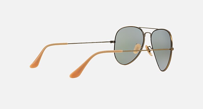 AVIATOR FLASH LENSES Sunglasses in Bronze-Copper and Blue Mirror