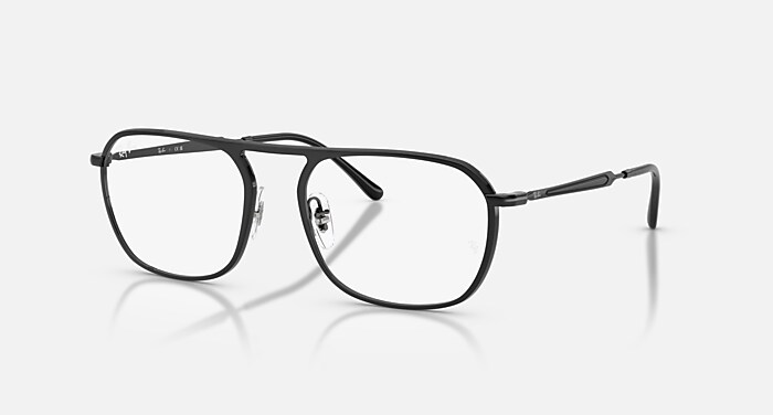 RB6548 OPTICS Eyeglasses with Black and Clear (53-19) - RB6548