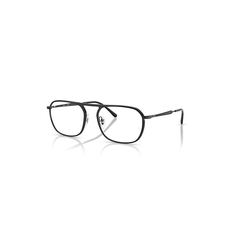 Ray-Ban Eyeglasses   Optics - Black Frame Clear Lenses Polarized 53-19, RB6548