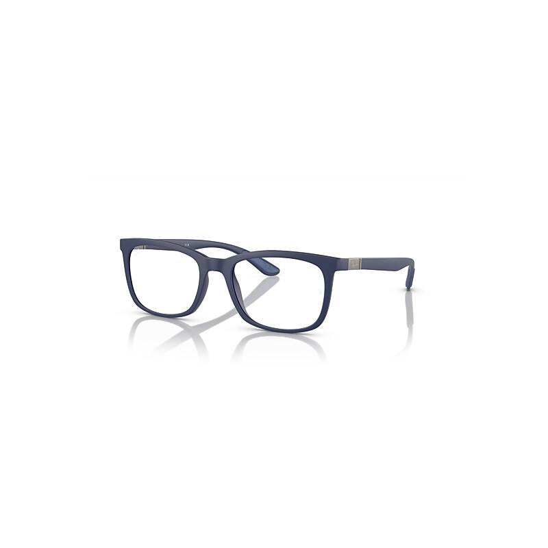 Ray-Ban Rb7230 Optics  Sand Blau Fassung Klar Glas Polarisiert 52-19