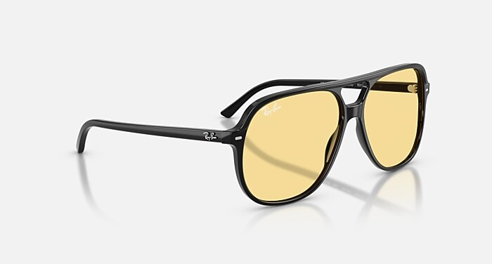 BILL SUMMER CAPSULE サングラス ブラック と イエロー (60-14