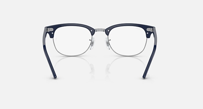 CLUBMASTER OPTICS Eyeglasses with Blue On Silver Frame - RB5154