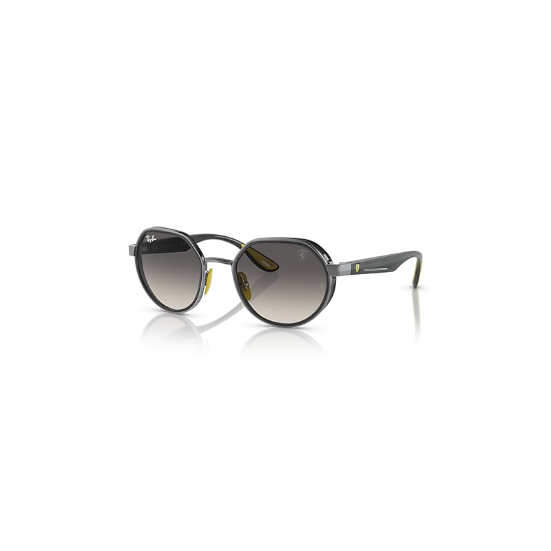 Ray-Ban Sunglasses   Scuderia Ferrari Collection - Grey Frame Grey Lenses 51-21, RB3703M