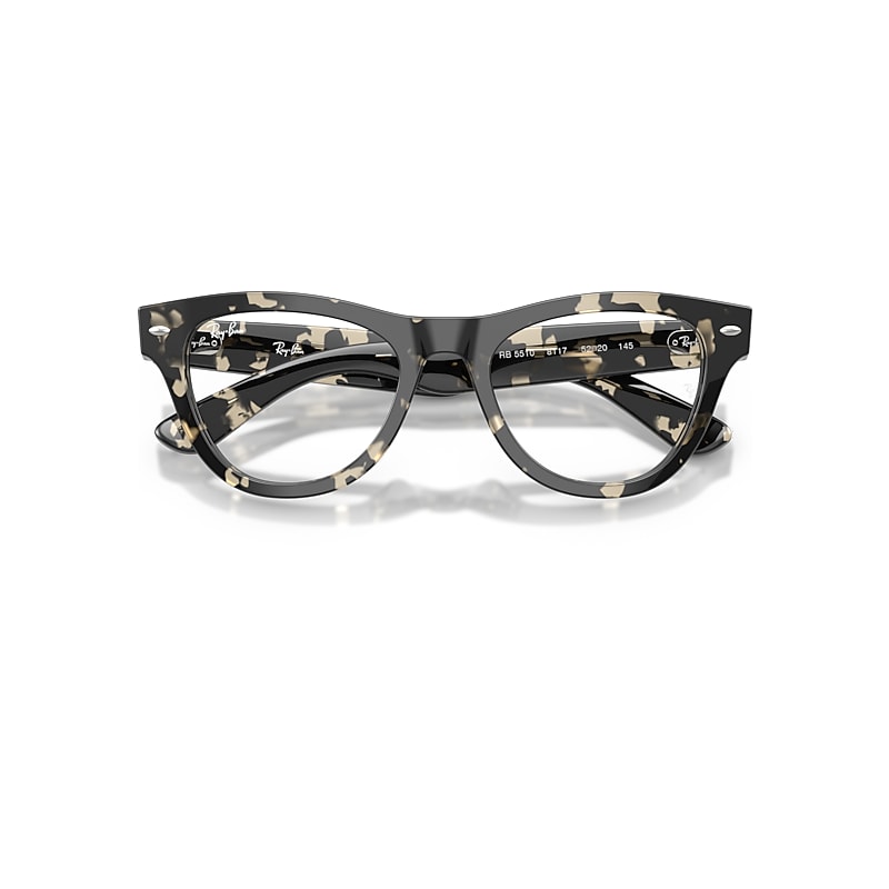 Ray-Ban Skyler Optics Optical Grey Tortoise Frame Clear Lenses Polarized 50-20