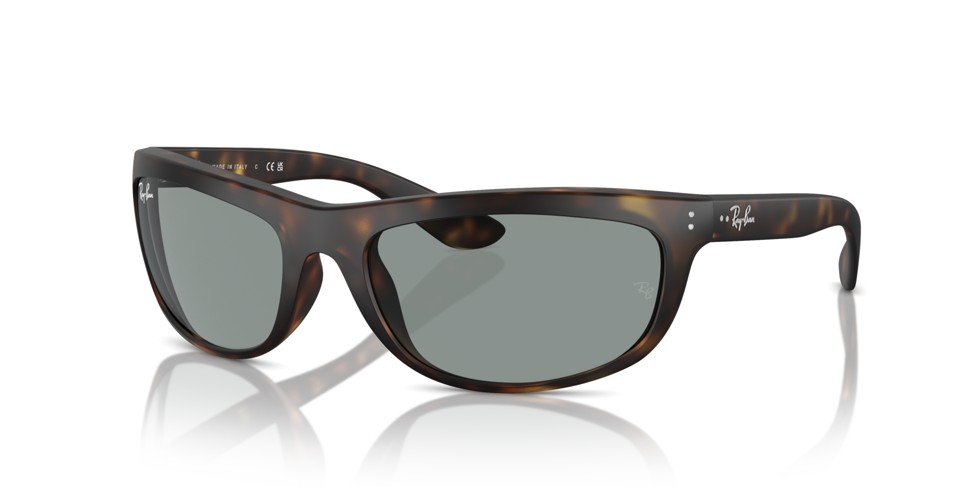 Ray-Ban Balorama Lunettes De Soleil - Monture Havana Verres Bleu 62-19 76 €