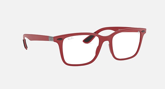 RB7144M SCUDERIA FERRARI COLLECTION Eyeglasses with Red Frame