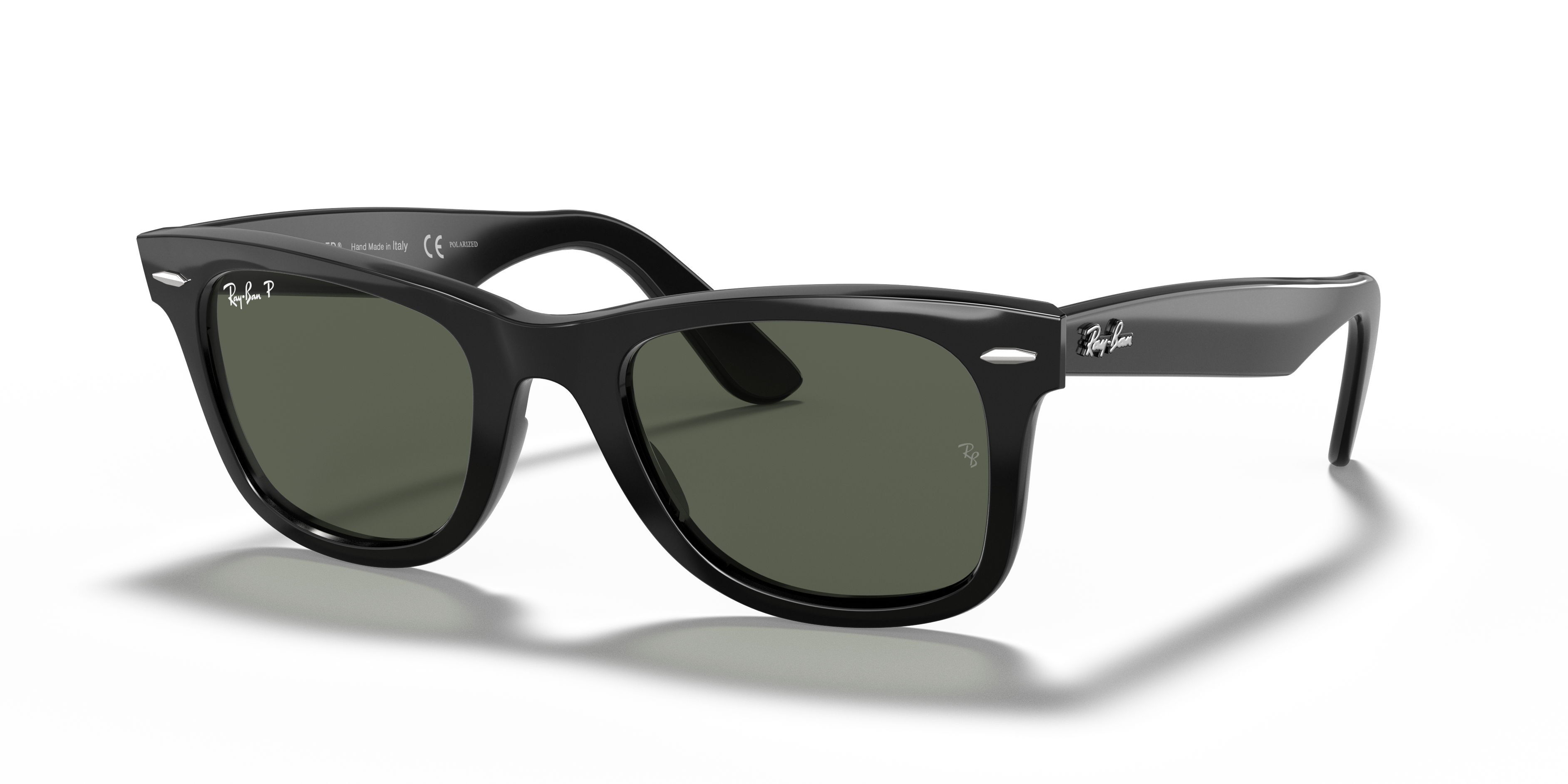 ORIGINAL WAYFARER CLASSIC Sunglasses in Black and Green Polarized