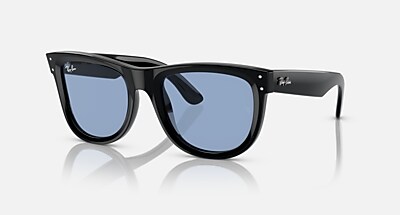 WAYFARER REVERSE Sunglasses in Black and Light Green - RBR0502S