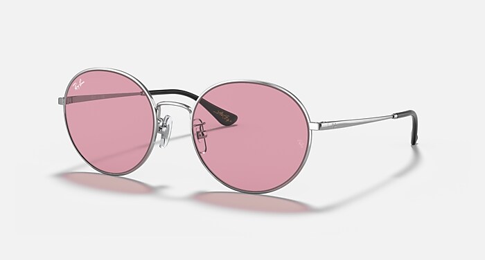 RB3612D TEAM WANG X RAY-BAN Sunglasses in Silver and Light Violet