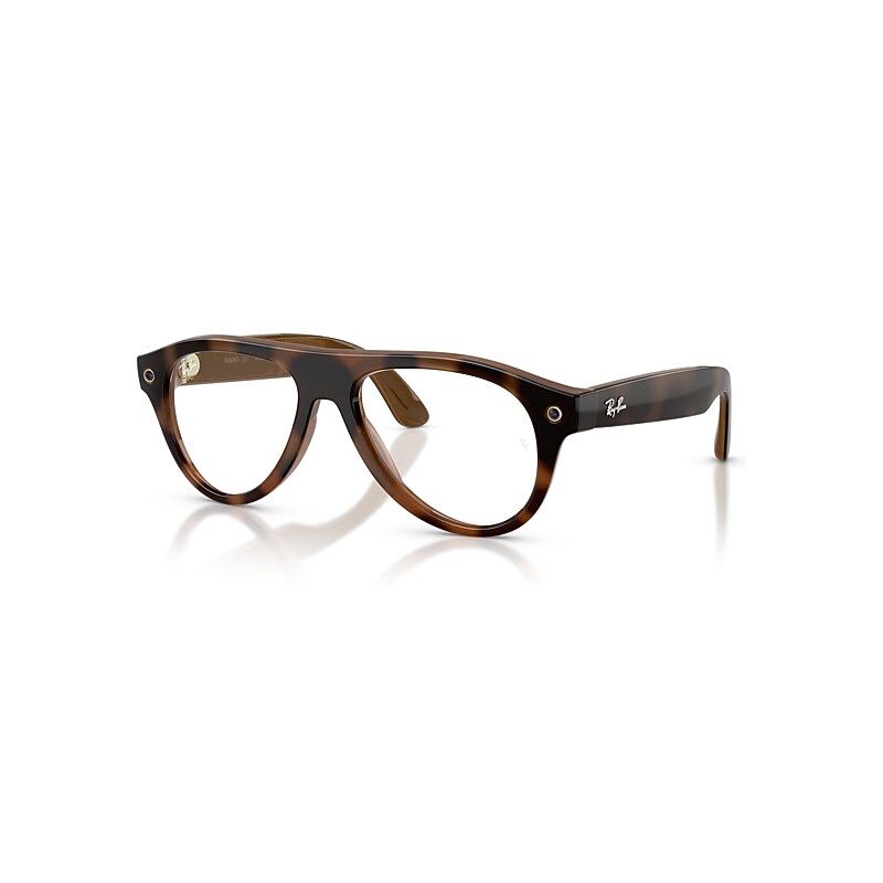 Ray-Ban (Gen 3) Meta Aviator Montura Habana Lentes Marrón Ai Glasses, RW4016
