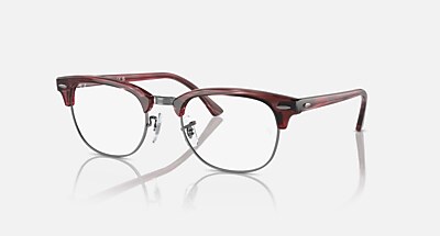 CLUBMASTER OPTICS Eyeglasses with Mock Tortoise and Clear (51-21