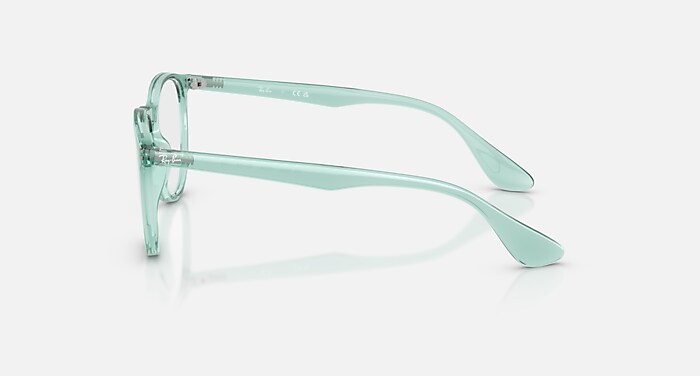 ERIKA OPTICS Eyeglasses with Transparent Green and Clear (51-18