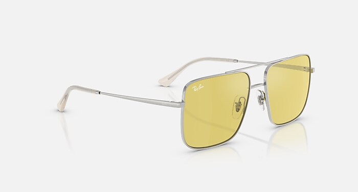 レイバン公式ストア】 Ray-Ban® ARI BIO-BASED サングラス | シルバー