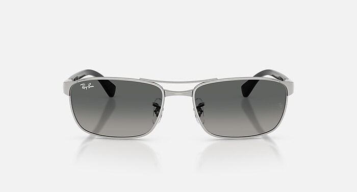 RB3778 Sunglasses in Silver and Grey Gradient - RB3778 | Ray  display picture 1