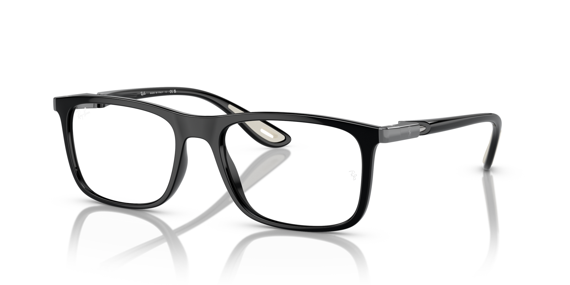 Ray-Ban Rb7222m Optics Scuderia Ferrari Collection - Monture Noir Verres Incolore 54-18 polariss 97 €