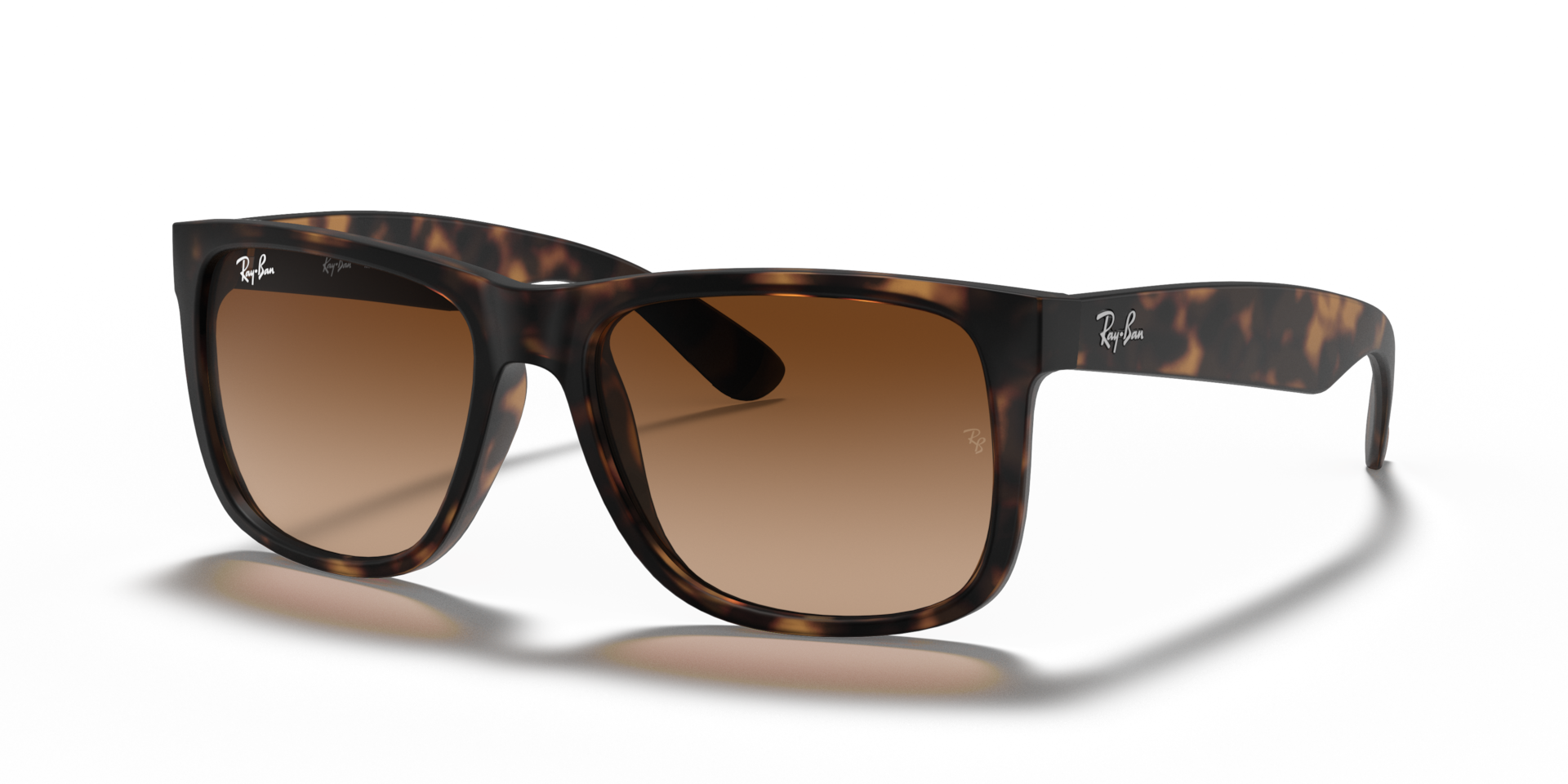 JUSTIN CLASSIC Sunglasses in Havana and Dark Brown (51-16