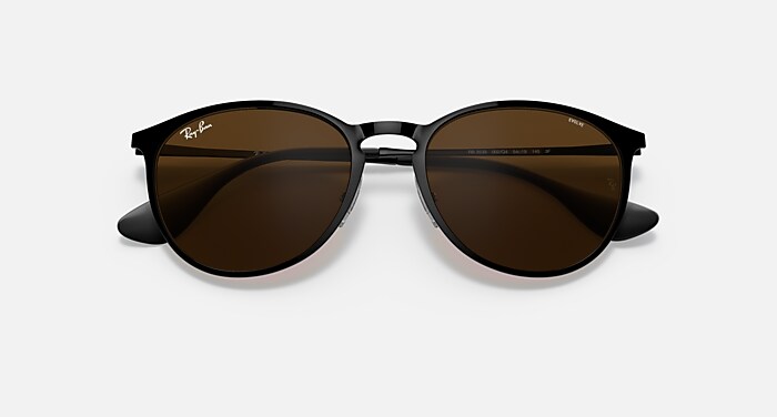 ERIKA METAL EVOLVE Sunglasses in Black and Evolve Photo Brown To