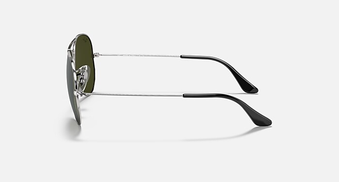 Ray-Ban Aviator Classic Sunglasses RB3025 - Silver Frame, Mirror Lenses RB3025 Aviator Mirror – Shades of Charleston main image 2