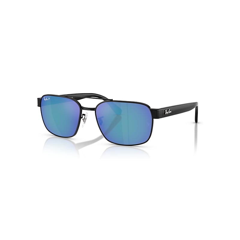 Ray-Ban Sunglasses  Rb3751 Polarized+ Lenses - Black Frame Grey Lenses Polarized 61-17, RB3751CH