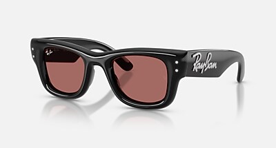 WAYFARER PUFFER CRYSTAL EDITION Sunglasses in Black & Strass and