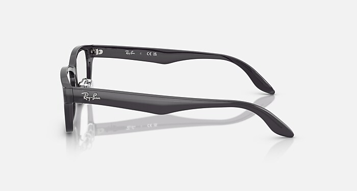 RB5408D OPTICS メガネ トランスペアレントダークグレー と クリア (57