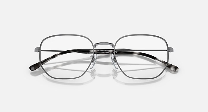 純銀64.2g RB6496 OPTICS Eyeglasses with Gunmetal Frame - RB6496 | Ray-Ban® CA