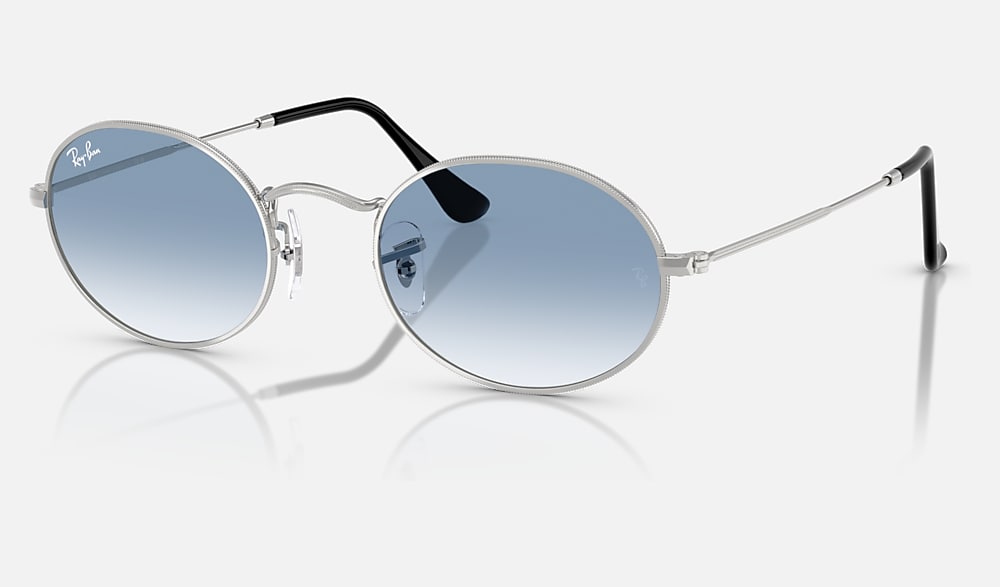 レイバン公式ストア】 Ray-Ban® OVAL METAL サングラス | シルバー X
