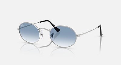レイバン公式ストア】 Ray-Ban® OVAL METAL サングラス | シルバー X