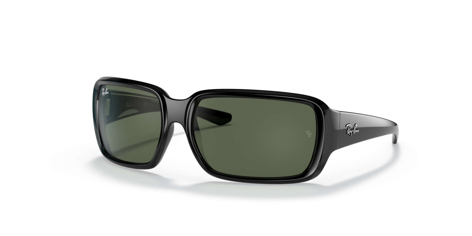 Ray-Ban Rb9072s Kids Lunettes De Soleil - Monture Noir Verres Vert 55-14 71 €