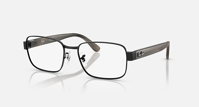 RB6529 OPTICS Eyeglasses with Black and Clear (56-18) - RB6529