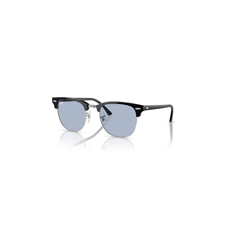 Ray-Ban Sunglasses  Clubmaster Classic - Black Frame Blue Lenses 51-21, RB3016