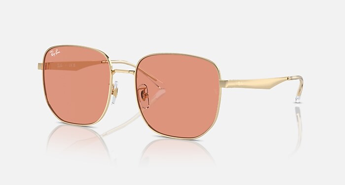 RB3713D Sunglasses in Pale Gold and Orange - RB3713D | Ray-Ban®